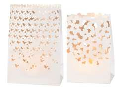 Raeder - Zestaw 2 lampionów, Flowers &amp; Dots