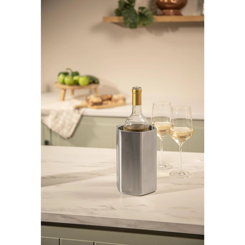 VacuVin - Cooler do wina Hive ze stali nierdzewnej