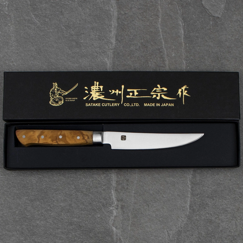 Satake - Olive Wood Nóż do steków 11,5 cm