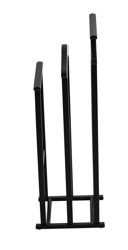 ARREDAMENTI - MAXI Stojak na koszule i garnitur - 102 x 35 cm, Czarny