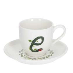 La Porcellana Bianca - filiżanka ze spodkiem 90 ml, Wzór E Solotua