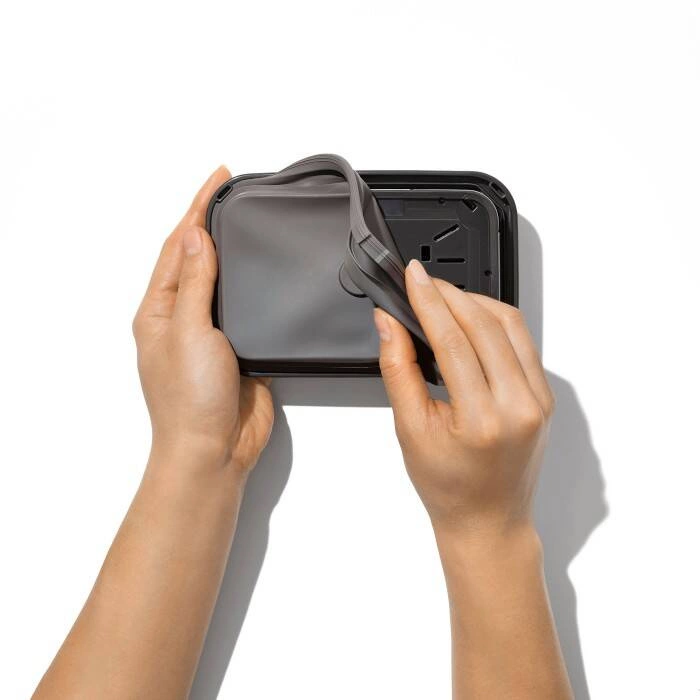 OXO - Pojemnik kwadratowy 1l. stalowy, STL