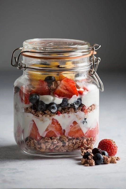Kilner - Słoik 1l, Square Clip Top Jar