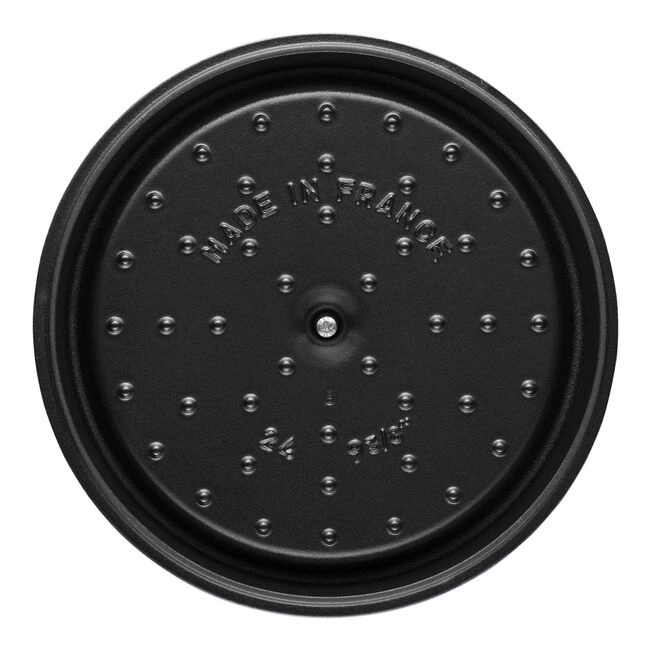 Staub - garnek żeliwny okrągły wysoki 4.8 l truffle La Cocotte