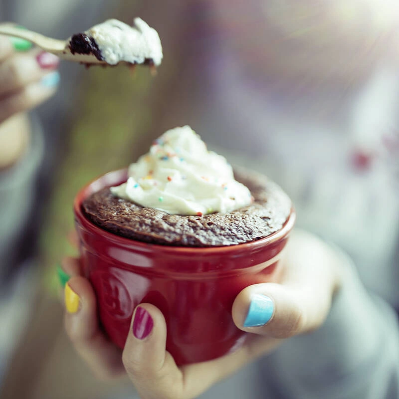 Emile Henry - Zestaw dwóch miseczek do zapiekania typu ramekin - N°8 - czarny