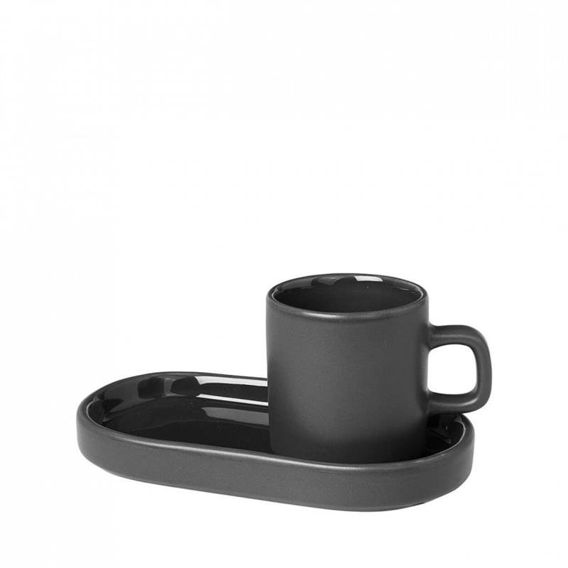 Blomus - ZESTAW DO ESPRESSO 4 PCS, AGAVE GREEN