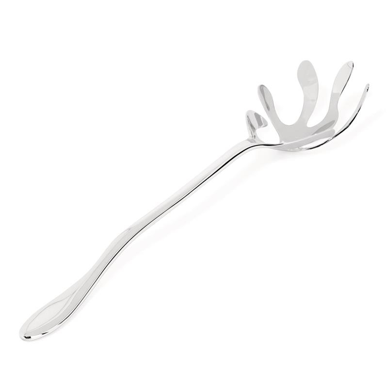 Alessi - łyżka do serwowania spaghetti, polerowana MEDITERRANEO