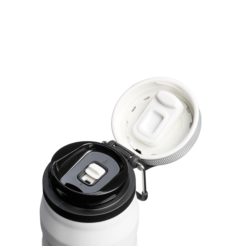 Stanley - butelka na wodę IceFlow™ Twist Flip 0.47L Chalk