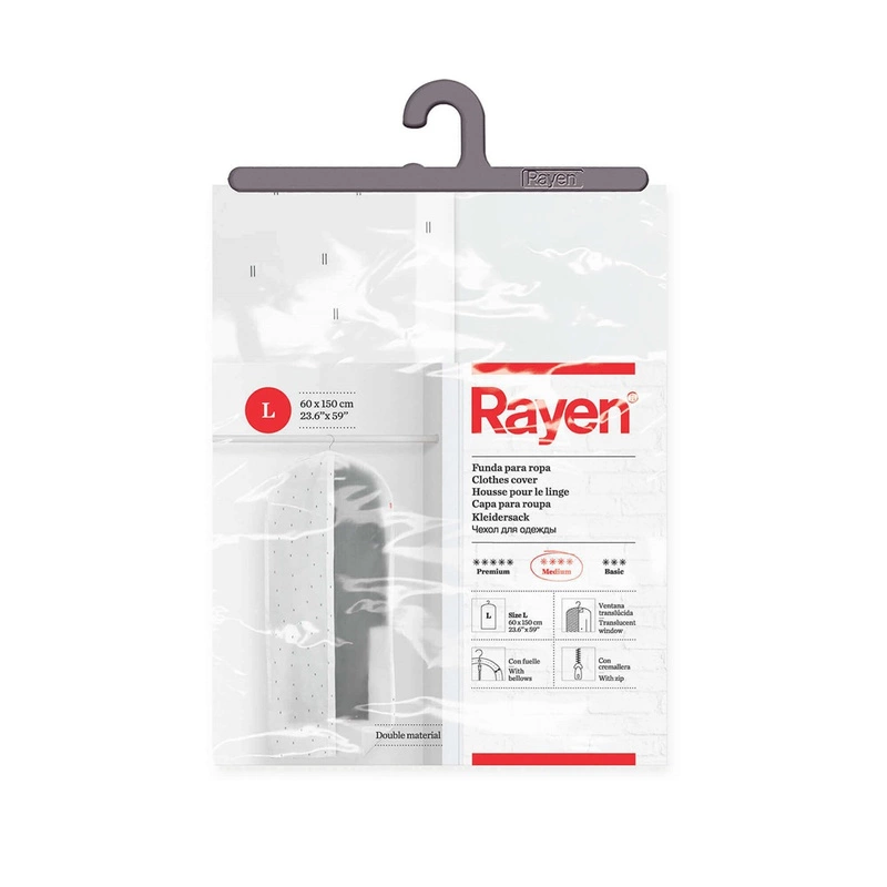 RAYEN - Pokrowiec na odzież L (60 x 150 cm)