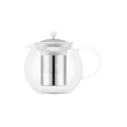 Bodum - Dzbanek do herbaty tłokowy ASSAM 1L Pure White