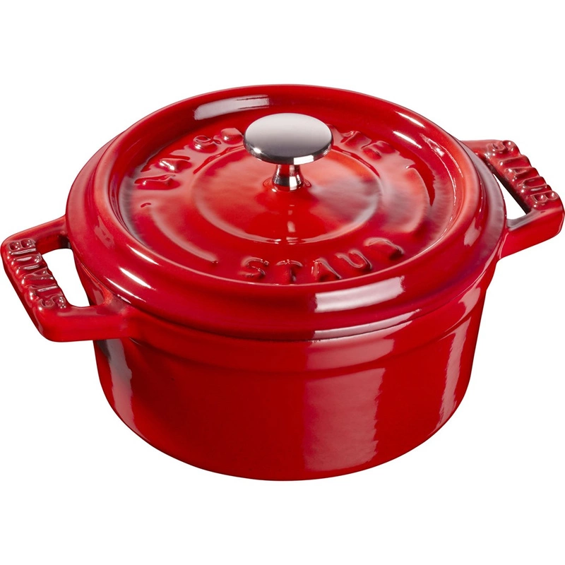 Staub - garnek brytfanna żeliwna wiśniowa 0,25 l 10 cm
