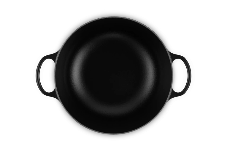 Le Creuset - La Marmite garnek żeliwny rodzinny czarny 26 cm