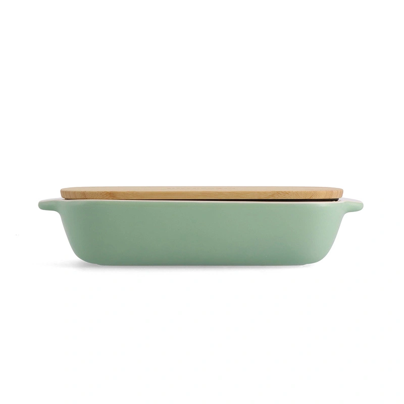 KitchenAid - ceramiczna brytfanna z przykrywką M - Pistachio