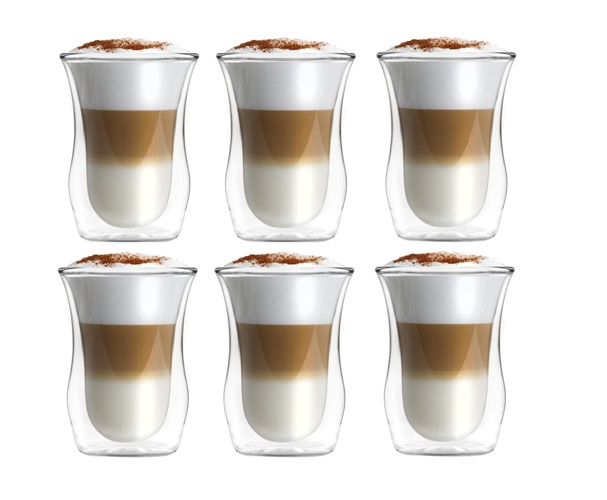 Vialli Design - Komplet 6 szklanek z podwójną ścianką Vita 300ml