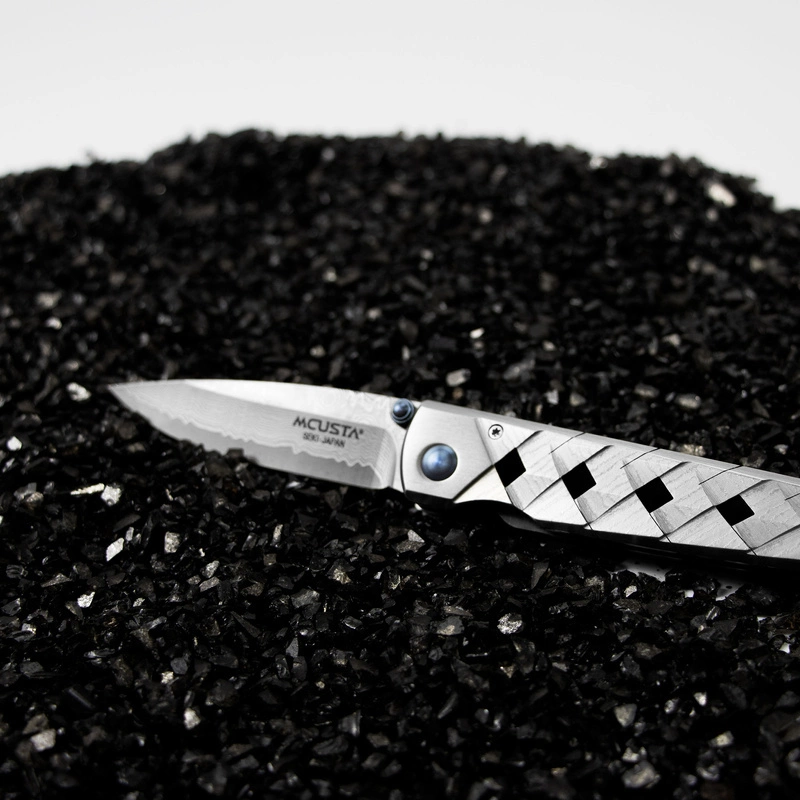 Mcusta - Shinra Katana VG-10 Damascus 7 cm