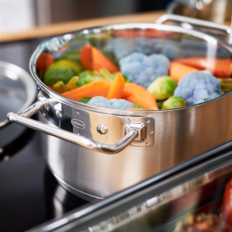 Roesle - Garnek wysoki z pokrywą 24cm EXPERTISO 5,8 l