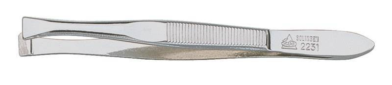 Erbe Solingen - Pęseta prosta 9 cm stal chromowana
