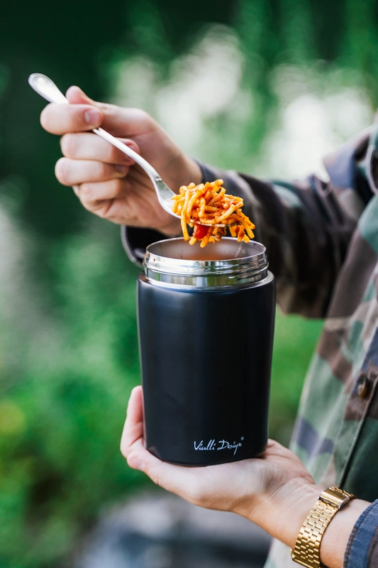 Vialli Design - Termos obiadowy 500ml FUORI grafitowy