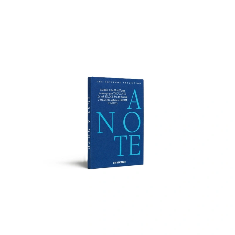Printworks - Notatnik - Just a Note, Niebieski