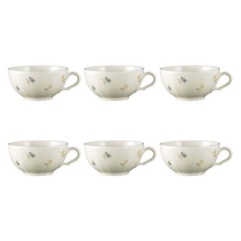 Seltman - MARIE-LUISE STREUBLUME Zestaw 6 filiżanek do herbaty 210 ml