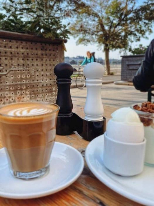 Crush Grind - Zestaw 2 młynków P/P 12cm, biało/czarny, Mini