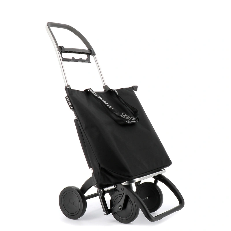 Rolser - Wózek na zakupy Mini Bag Plus MF 4L Czarny
