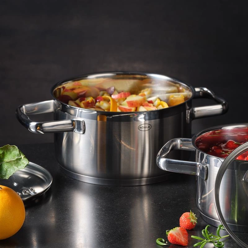 Roesle - Garnek wysoki z pokrywą  20cm CHARM