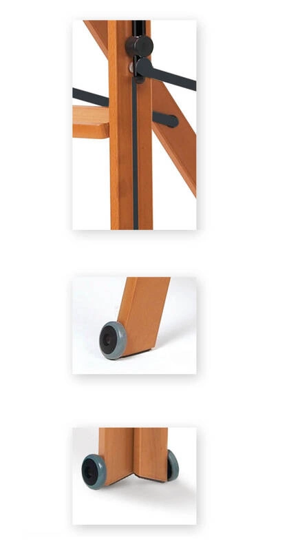 ARREDAMENTI - TUSCANIA 5 Drewniana drabina - 182 x 50 cm, Brązowy