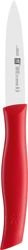 Zwilling - Nóż do warzyw i owoców TWIN Grip 9 cm czerwony