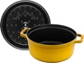Staub - LA COCOTTE Garnek żeliwny okrągły 5.25 ltr cytrynowy