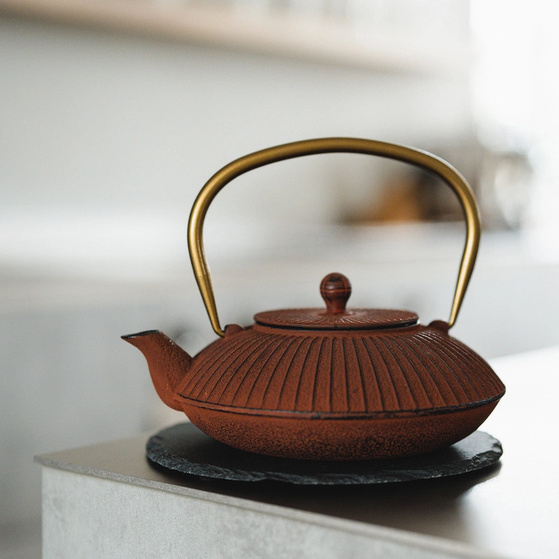 Bredemeijer - Dzbanek żeliwny Linhai 1.1L czerwony