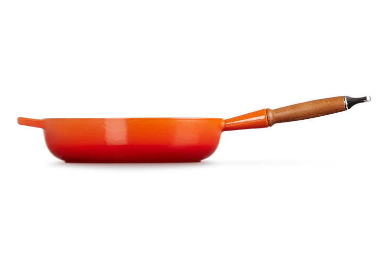 Le Creuset - głęboka patelnia żeliwna płomienna Sauté 28 cm
