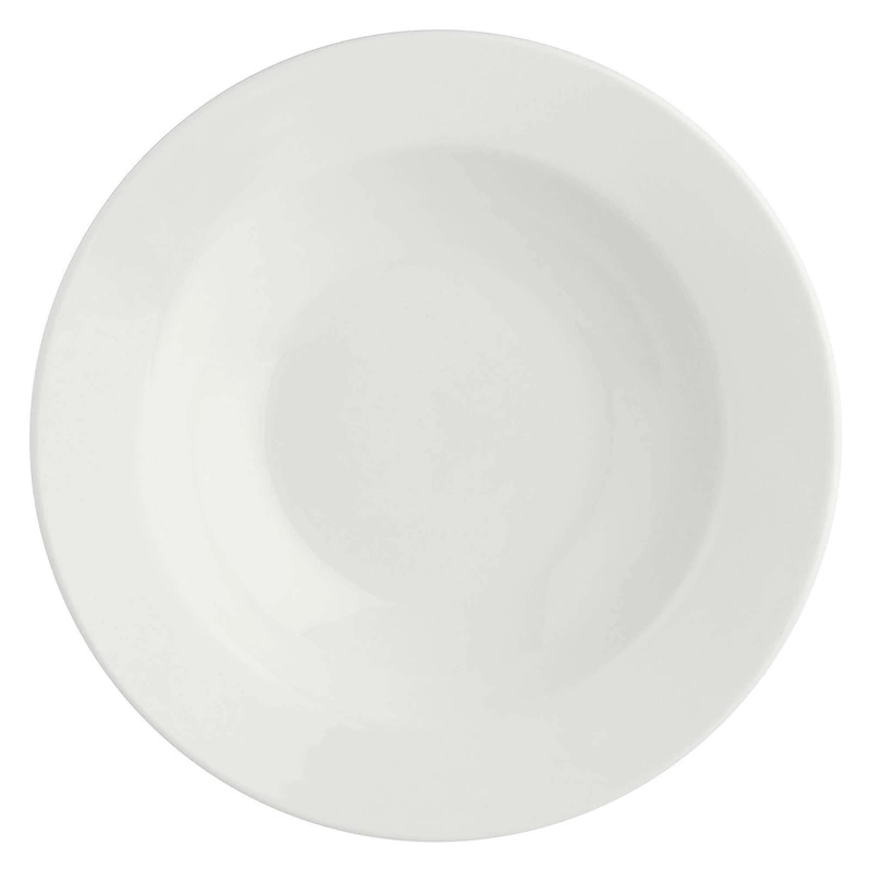 La Porcellana Bianca - zestaw 6 talerzy do zupy z rantem 23 cm Essenziale