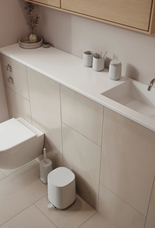 Zone Denmark - Kubek na szczoteczki do zębów Time Soft Grey