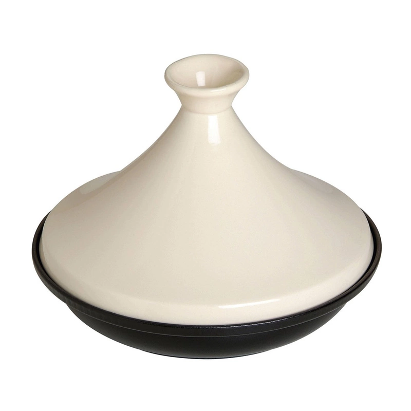 Staub - naczynie do tajine 20 cm, beżowo-czarny