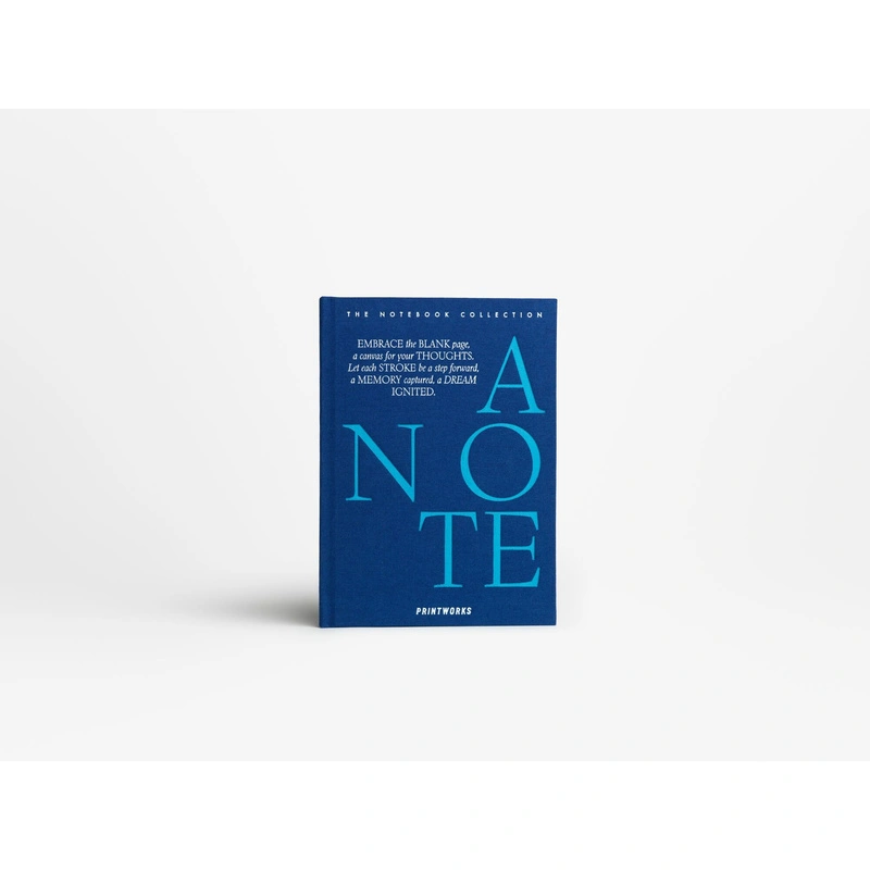 Printworks - Notatnik - Just a Note, Niebieski