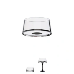 Trebonn - SplitGlass - Klieliszek do szampana szeroki czarny 2szt