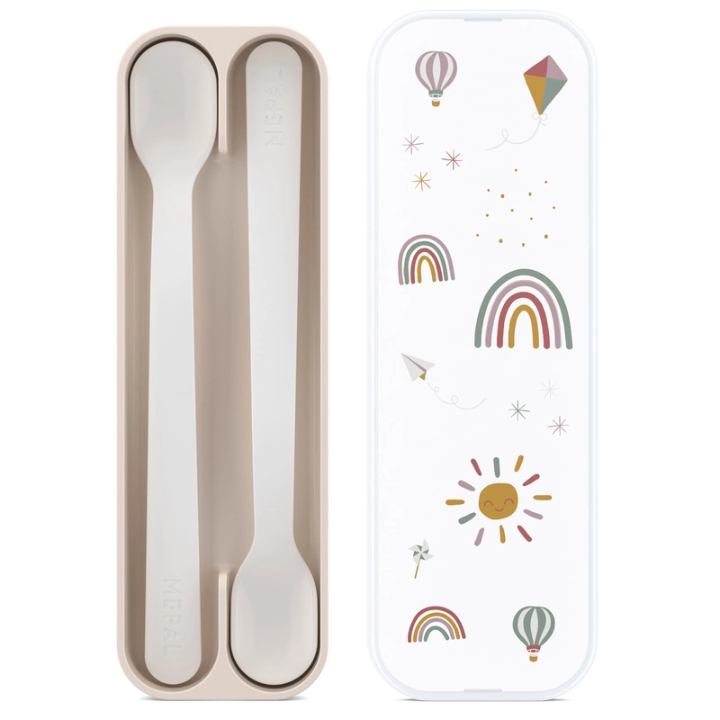 Mepal - 2 Łyżki do karmienia Mio Sunshine & Rainbow
