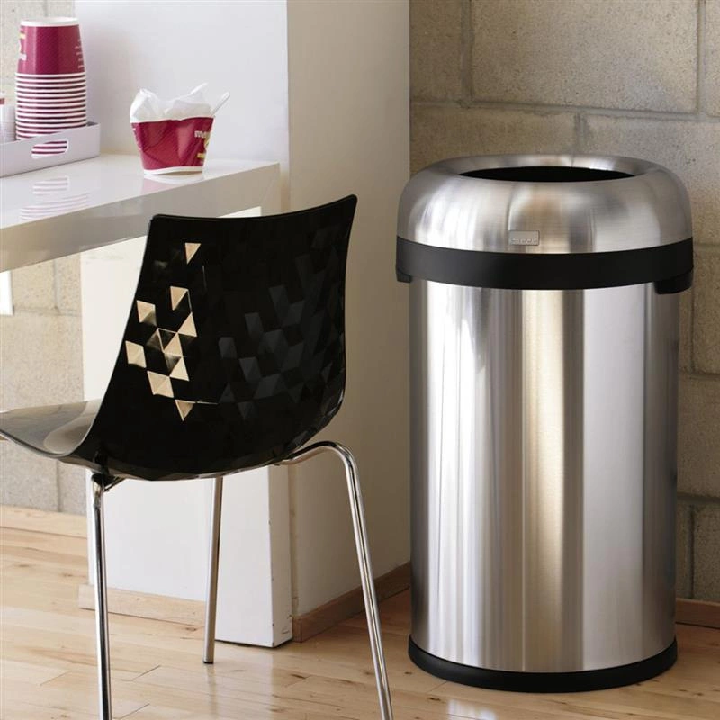 Simple Human - kosz na śmieci 80 l Bullet Open stal FPP