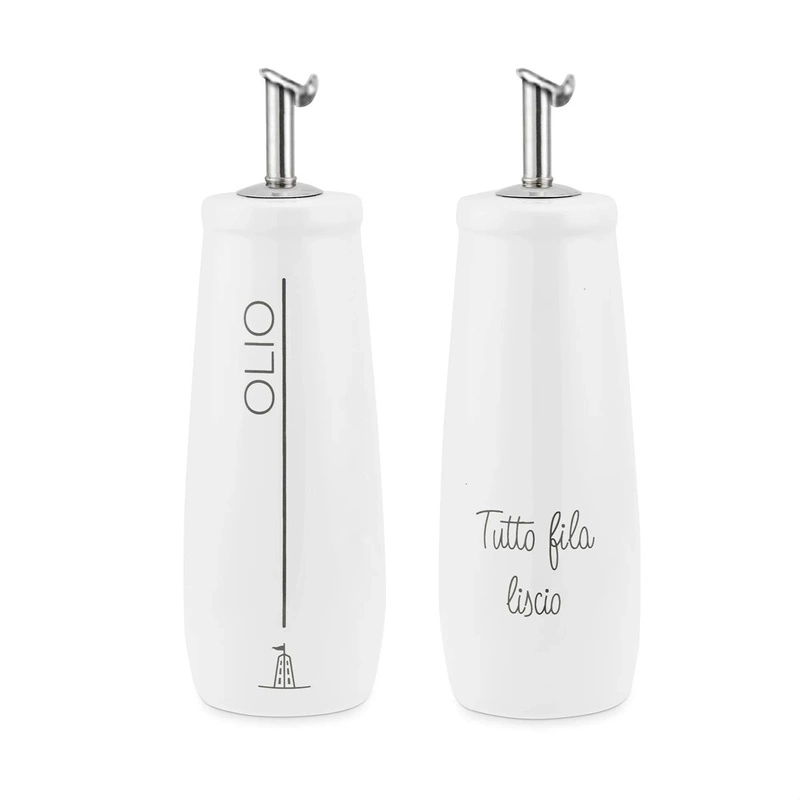 La Porcellana Bianca - GLI ONESTI Butelka na oliwę 250 ml
