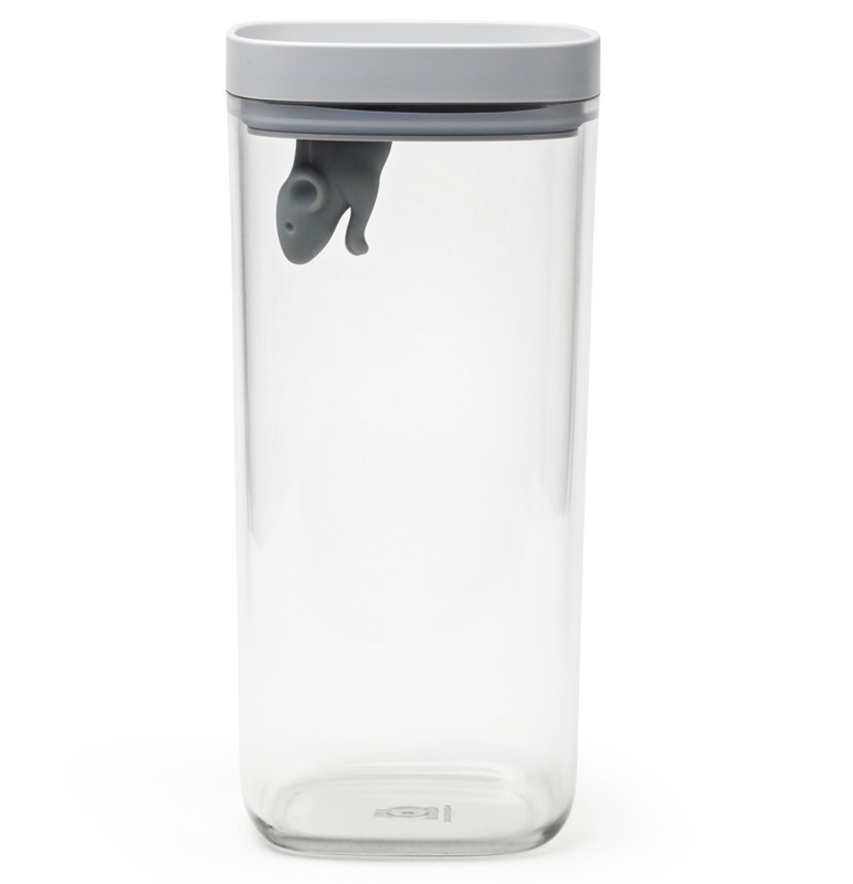 Qualy - Pojemnik Lucky Mouse 1,2l szary
