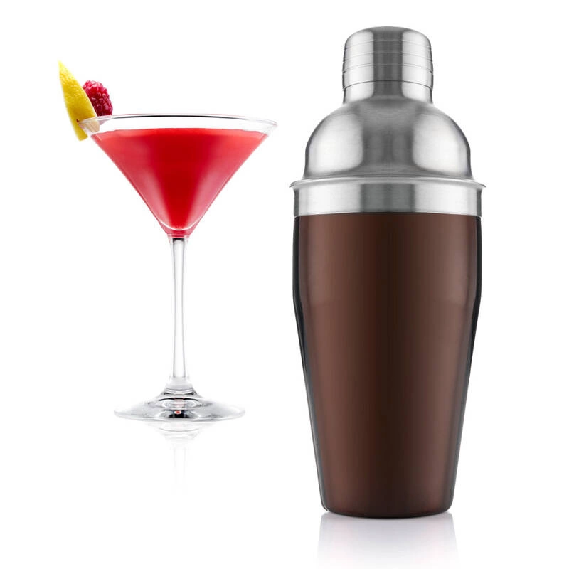 VACU VIN - Szejker do koktajli stalowysrebrny