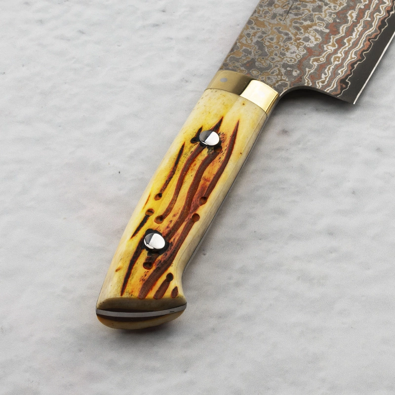 Takeshi Saji - OBB Black VG-10 Color Nóż Nakiri 17 cm