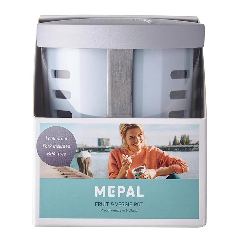Mepal - Fruit & Veggie Pot Ellipse Nordic Blue