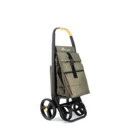 Rolser - Wózek na zakupy M Clec Termo Polar M8 Plus Lemon Khaki