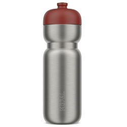 Mepal - Butelka sportowa stalowa Pull Active 800 ml Mountain Red