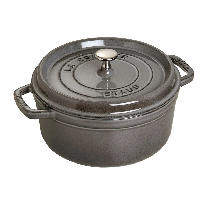 Staub - garnek brytfanna żeliwna szara 3,8 l 24 cm