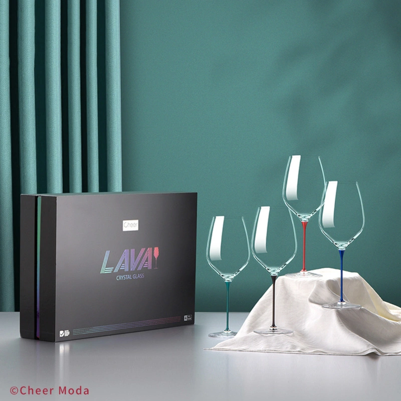 Cheer Moda - Zestaw kieliszków Lava