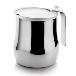 IDEALE - Dzbanek do kawy na 4 filiżanki z przykrywką, stal nierdzewna