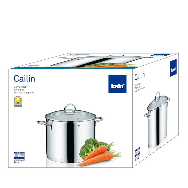 Kela - Garnek z pokrywką 8,5 l Cailin